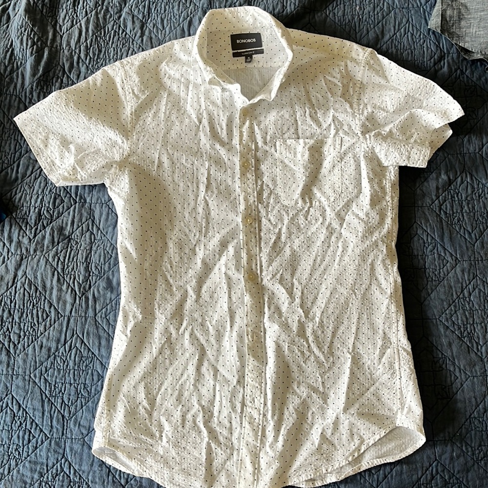 Bobobos shirt sleeve button down size medium long